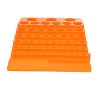 Gatuida Support de Forets Organisateur Professionnel pour Fraises et Forets Rangement Compact et Léger pour Outils de Perçage et Fraisage Adapté pour Embouts Tarauds et Alésoirs Boîte de