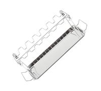 Gatuida Support De Poulet Grillé Acier Inoxydable Fentes Avec Bac Récupérateur Rôtissoire Pour Cuisses Et Ailes Rack Vertical Pour Four Et Barbecue Cuisson Sans Graisse Et Nettoyage Facile