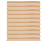 Gatuida Support de Présentation en Bois pour Dominos 10pcs Forme Élégante, Décoration Artisanale et Amélioration de L'imagination pour Jeux Créatifs