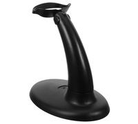 Gatuida Support de Scanner de Codes Barres Stable avec Base Robuste Ajustable Angle pour Magasins Bibliothèques et Entrepôts Support Compact pour Poste de Travail Noir