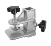 Gatuida Support de Table de Toilettage pour Animaux en Alliage D’Aluminium, Pince Fixe 20x20 Mm Patin Antidérapant et Anti-Rayures, Accessoire Robuste pour Bras de Toilettage Chien