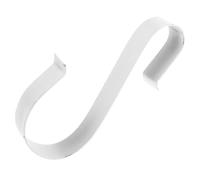 Gatuida Support Fixe pour Bouée De Sauvetage Garde Crochet De Clôture De Piscine Poteaux De Bâche Corbeille Cintre Fixe Piscine Gonflable Filet De Piscine Vie Pool Floads Le Fer Blanche
