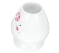 Gatuida Support Matcha Céramique Japonaise Porte-chasen pour Protéger et Maintenir le Matcha Accessoire Essentiel pour Cérémonie Du Thé Couleur Rose