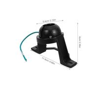 Gatuida Support Montage Ventilateur Plafond Incliné Fer Robuste avec Kit Complet de Vis Adaptateur pour Installation Sécurisée sur Plafonds Pente pour Salon Vivre