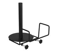 Gatuida Support Mural en Fer Noir pour Porte-paquet en Plastique, Capacité de Charge Élevée, Organisation pour Espaces Commerciaux et Magasins de Proximité
