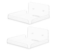 Gatuida Support Mural pour Caméra De Sécurité Étagère Flottante sans Vis Support De Rangement Intérieur pour Routeur Et Moniteur