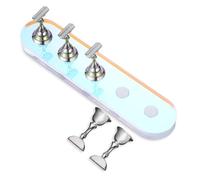 Gatuida Support Ongles Acrylique Stable pour Press Nails Porte Faux Ongles pour Peinture et Pratique Nail Art Accessoire Manucure Salon et Usage Domestique