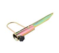 Gatuida Support Parasol Galvanisé pour Extérieur Plage, Pied d'ancrage 36 Mm Compatible Tiges 25/28/32 Mm, Ancre à Tarière Robuste en Fer Pointe Longue pour Stabilité au Vent