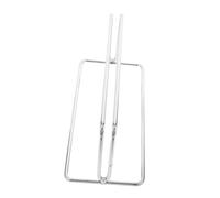 Gatuida Support pour Cloison De Séparation Grand Format Argenté Pince Mobile, Compatible Épaisseur 9mm, Base Stable pour Panneau De Confidentialité, pour Bureau Et Environnement Scolaire