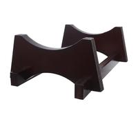 Gatuida Support pour Distributeur de Boissons en Bois Marron Rouge Foncé 3 L - Socle Autoportant Stable pour Fût de Vieillissement en Chêne - Rehausseur Polyvalent pour Bonbonnes de Vin,