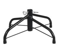 Gatuida Support pour Sapin de Noël en Métal Peint Vert Diamètre 19 CM Base Stable 35 CM Fixation par Vis Adapté pour Sapin Artificiel Accessoire Robuste et Facile à Installer