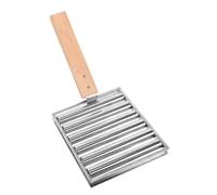 Gatuida Support pour Saucisses Barbecue Extérieur Acier Inoxydable Support De Cuisson Usage Facile