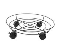 Gatuida Support roulettes pour Pot de Fleurs Épais avec Frein Chariot Mobile Robuste pour et Jardinières Dintérieur