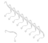 Gatuida Support Transparent pour Chaussures en Plastique 20pcs Formeur de Chaussures pour Sandales et Talons Organise et Affiche en Boutique