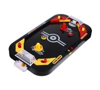 Gatuida Table de Hockey sur Glace à 2 Joueurs Noir, Mini Hockey de Table en Plastique Solide, Jeu Éducatif Compétitif pour Garçon et Filles et Loisirs en Intérieur