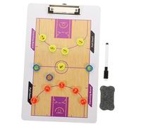 Gatuida Tableau Basketball Magnétique Double Face pour Entraîneurs Planification Rapide de Stratégies Outil Pratique pour Matchs et Entraînements Accessoire Essentiel Couleur Aléatoire