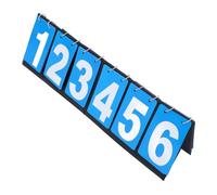 Gatuida Tableau de Score Sportif Portable Multifonction et Métal Affichage Clair à Six Chiffres Compteur Pratique pour Jeux et Compétitions