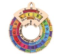 Gatuida Tableau du cycle des, outil d'apprentissage de la théorie | Accessoires de transposition musicale, outil pédagogique pour compositeurs et auteurs-compositeurs, armure.