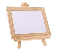 Gatuida Tableau Garçon Fille avec Support Bois Naturel Tableau Décriture Portable pour Craie Planche à Dessin Stable pour Décoration Maison et Bureau