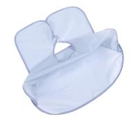 Gatuida Tablier à Barbe Multifonction Attrape-barbe Taille Unique Polyester Gris Argenté Pour Hommes Usage Domicile Salon