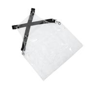 Gatuida Tablier de Coiffeur Transparent Réglable pour Femme Tablier Étanche avec Poches Protection Complète Éclaboussures pour Salon de Beauté Barbier et Usage Domestique