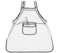 Gatuida Tablier Imperméable en Tpu Semi-Transparent Unisexe Taille Unique Résistant à L’Huile Léger et Polyvalent pour Restauration la Cuisine Coiffure et Barbecue Protection