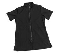 Gatuida Tablier Toilettage Imperméable Chinlon pour Toiletteur Animalier Uniforme Professionnel Confortable pour Salon et Usage XL Noir Blouse Anti-Statique Adaptée Aux Chiens et Chats