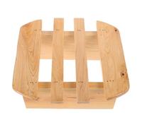 Gatuida Tabouret Rond Bois pour Sauna et Bain de Confortable et Portable pour Salon Chambre et Usage Multi-usages Soulagement des Fatigués