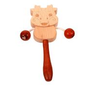 Gatuida Tambour à Main Pour Bébé Jouet Musical En Bois Traditionnel Petit Format Couleur Vive Instrument De Percussion Garçon Et Filles Éveil Développement Coordination