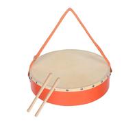 Gatuida Tambour Orff Bois pour Garçon Fille Instrument Musical Éducatif pour Préscolaire Apprentissage du Rythme Pédagogique pour Famille et Cours de Musique Tambour à Main pour Tout