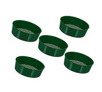 Gatuida Tamis en Plastique Jardinage pour Filtrage du Sol Et Compost, Lot De 5 Mailles Fines Compactes, Outil Pratique pour Enlever Pierres Et Sable Avant Plantation