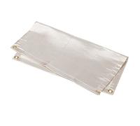Gatuida Tapis De Barbecue Ignifuge D’extérieur 50x50 Cm pour Camping Et Barbecue, Couverture Ignifuge Portable en Fibre De Verre Résistante à Haute Température