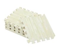 Gatuida Tapis De Jeu Emboîtables Bébé En Mousse Eva 30x30x1 Cm Motif Bois Blanc Cocon Sécurisé Antidérapant Pour Salle De Jeux Chambre Garçon Et Filles Lot De 10 Pièces Bordures