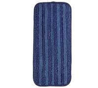 Gatuida Tapis de Remplacement Microfibre Lavable Compatible avec Vadrouille Plate 12 Pouces Réutilisables pour Nettoyage Humide et Sec Multi-Surfaces Bleu