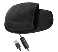 Gatuida Tapis de Souris Chauffant USB avec Chauffage à Trois Niveaux Tapis Bureau Hiver pour Clavier et Souris