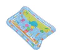 Gatuida Tapis D'eau Gonflable Bébé Motif Vie Marine, Coussin Aquatique Pliable 50x68 Cm, Jouet Interactif pour Tout-petit Stimulation Sensorielle, Tapis de Jeu pour Ramper Éducatif