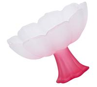 Gatuida Tasse à Thé Lotus à Pied Haut Multi-fonction pour Vin et Dégustation Style Simple pour Thé Banquet et Fête