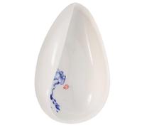 Gatuida Tasse Doseuse à Grains de Café en Céramique Bleue Plateau Multifonction pour Pesée Précise et Dégustation Cuillère à Grains Réutilisable pour Préparation Café Filtre et Espresso