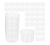 Gatuida Tasses à Mesurer 10ml Graduations Claires en Plastique Transparent Lot de 200 Usage Polyvalent pour Résine Époxy et Pigments Peinture Réutilisable