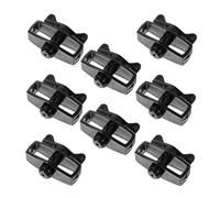 Gatuida Tendeur De Fil en Plastique Noir pour Clôture Électrique - Lot De 8 Pièces - Serrage-Fils Robuste Portable pour Jardin Et Ferme Serrisseur Câble Pratique, Fixation Sécurisée Extérieure