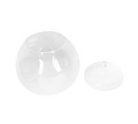 Gatuida Terrarium Végétal en Verre Transparent 15 Cm avec Couvercle, Contenant Micro-Paysage Décoratif pour Jardin Intérieur, DIY Créativité, Présentation Écologique Et Facile à Observer