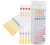 Gatuida Testeur D'eau Potable et Domestique pour Piscine et Spa, Kit 16 Tests avec Papier D'analyse, Compte-gouttes et Tube à Essai, Usage Maison et Professionnel, Portable