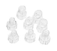 Gatuida Têtes De Rechange 8 Pièces Embouts En Plastique Pour Nettoyage Du Visage Compatible Appareils De Diffusion D'oxygène Pour Usage Professionnel