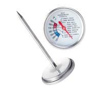 Gatuida Thermomètre à Steak Thermomètre à Bœuf Sonde de Cuisson Argenté Acier Inoxydable Mesure Rapide Précision Fine pour Viande Grillée et Barbecue
