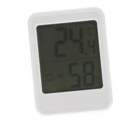 Gatuida Thermomètre Hygromètre Intérieur Numérique à Haute Précision avec Affichage LCD Large Léger et Compact Fixation Murale ou Magnétique pour Maison Bureau