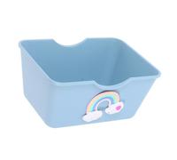 Gatuida Toilettes pour Hamsters Dessus De Toilette Lit De Sommeil pour Hamster Figurine De Toilette Accessoires Cage Hamster Cabane à Chinchillas Bac à Sable pour Hamster Abdos Sky-Blue