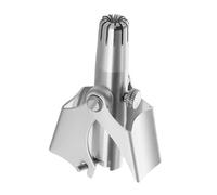 Gatuida Tondeuse Manuelle pour Poils de Nez Hommes Coupe-précision Portable Facile et Sûre Voyage et Usage Quotidien avec Nettoyeur Ciseaux Intégré