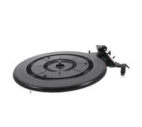 Gatuida Tourne Disque Vintage avec Bras pour Gramophone Décoratif Transmission Lecteur Vinyle Haute Élément Central Élégant pour Maison