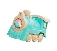 Gatuida Train Électrique à Vapeur Vert avec Effets Sonores et Lumineux Modèle Mobile et Ludique pour Garçon Fille Stimule Éveil et Favorise Le Jeu Famille