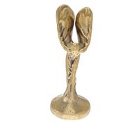 Gatuida Trophée Laiton Doré Décoratif Coupe de Récompense pour Compétitions et Activités Entreprise Médaille de Victoire Compacte et Légère Accessoire Honorifique Polyvalent